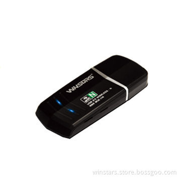 Wireless-N USB2.0 Adapter, Supports 2.4GHz WLAN Network